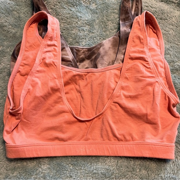 Pink Victoria’s Secret 3 Bralette Bras in Green, Pink, and Tie-Dye Size S-DD VC5 - Picture 7 of 13